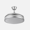 Ventilador Dc Esparta Plus 72w 6120lm Blanco 3 Aspas Desp. 107d 3 Colores C/Remoto+ Temporizador+ Memoria