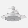 Ventilador Dc Matanuska 72w 6120lm Blanco Bluethooth 32/47x55/108d.3 Aspas Desp.6 Vel.3 Color.
