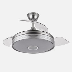 Ventilador Dc Matanuska 72w 6120lm Blanco Bluethooth 32/47x55/108d.3 Aspas Desp.6 Vel.3 Color.