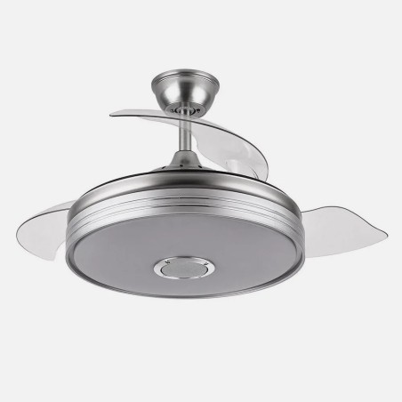 Ventilador Dc Matanuska 72w 6120lm Blanco Bluethooth 32/47x55/108d.3 Aspas Desp.6 Vel.3 Color.