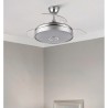 Ventilador Dc Matanuska 72w 6120lm Blanco Bluethooth 32/47x55/108d.3 Aspas Desp.6 Vel.3 Color.