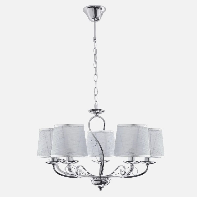 Lampara Sumba 5xe14 Cromo REGx53x53 Lampara Sumba 5xe14 Cromo REGx53x53