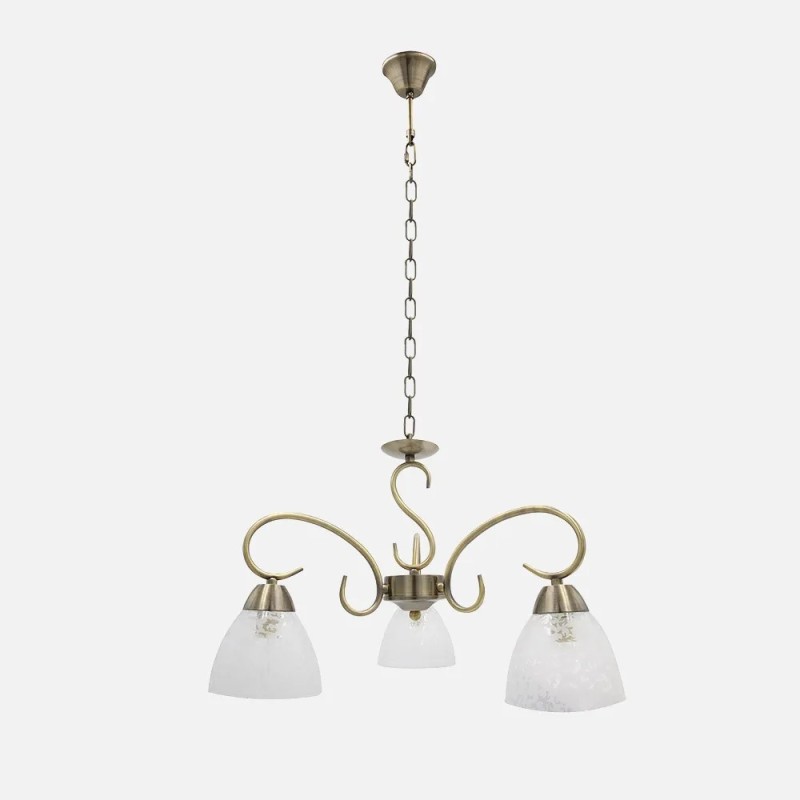 Lampara Jaipur 3xe14 Cuero Regx46x46 Cm Lampara Jaipur 3xe14 Cuero Regx46x46 Cm