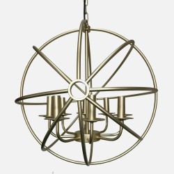 Colgante Metal Arneses Oro