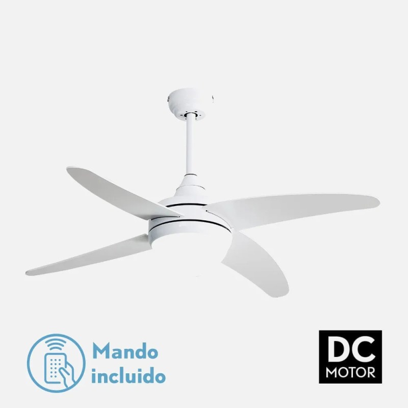 Ventilador Dc Klod Rustico/nogal Ventilador Dc Klod Rustico/nogal