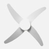 Ventilador Dc Klod Rustico/nogal