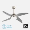 Ventilador Dc Klod Rustico/nogal