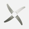 Ventilador Dc Klod Rustico/nogal