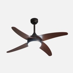 Ventilador Dc Klod Rustico/nogal