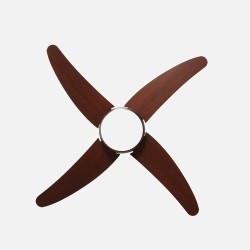 Ventilador Dc Klod Rustico/nogal