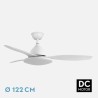 Ventilador Dc Negro Yael
