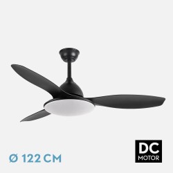 Ventilador Dc Negro Yael