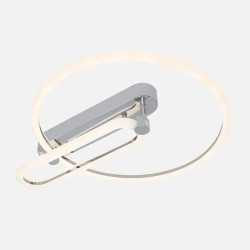 Plafon 57w 3000k, 4000k, 6500k Cromo Adhara 8x49x40cm 7695Lm Regulable, Memoria y C. Remoto