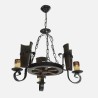 Lampara Cantina 3xe27 Marron