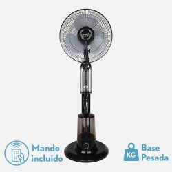 Ventilador De Pie Tromba Negro