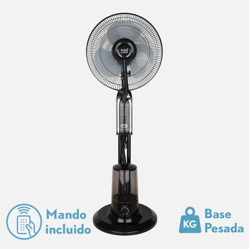 Ventilador De Pie Tromba Negro Ventilador De Pie Tromba Negro