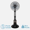 Ventilador De Pie Tromba Negro