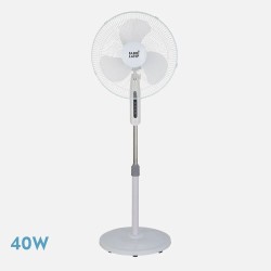 Ventilador De Pie Etesio Blanco