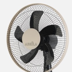 Ventilador De Pie Belmonte Negro/beis