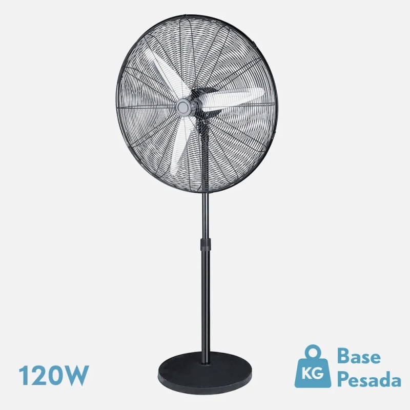 Ventilador De Pie Alarcon Negro Ventilador De Pie Alarcon Negro