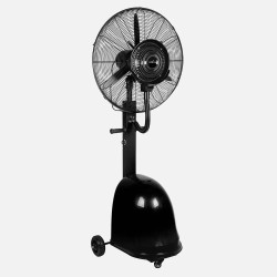 Ventilador Nebulizad.de Pie Napoleon Negro