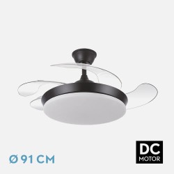 Ventilador Tridente Mini negro