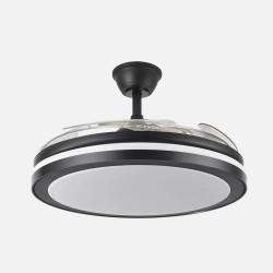 Ventilador Esparta negro 132d