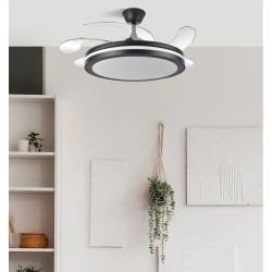 Ventilador Esparta negro 132d