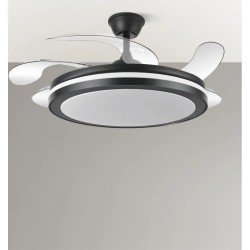 Ventilador Esparta negro 132d